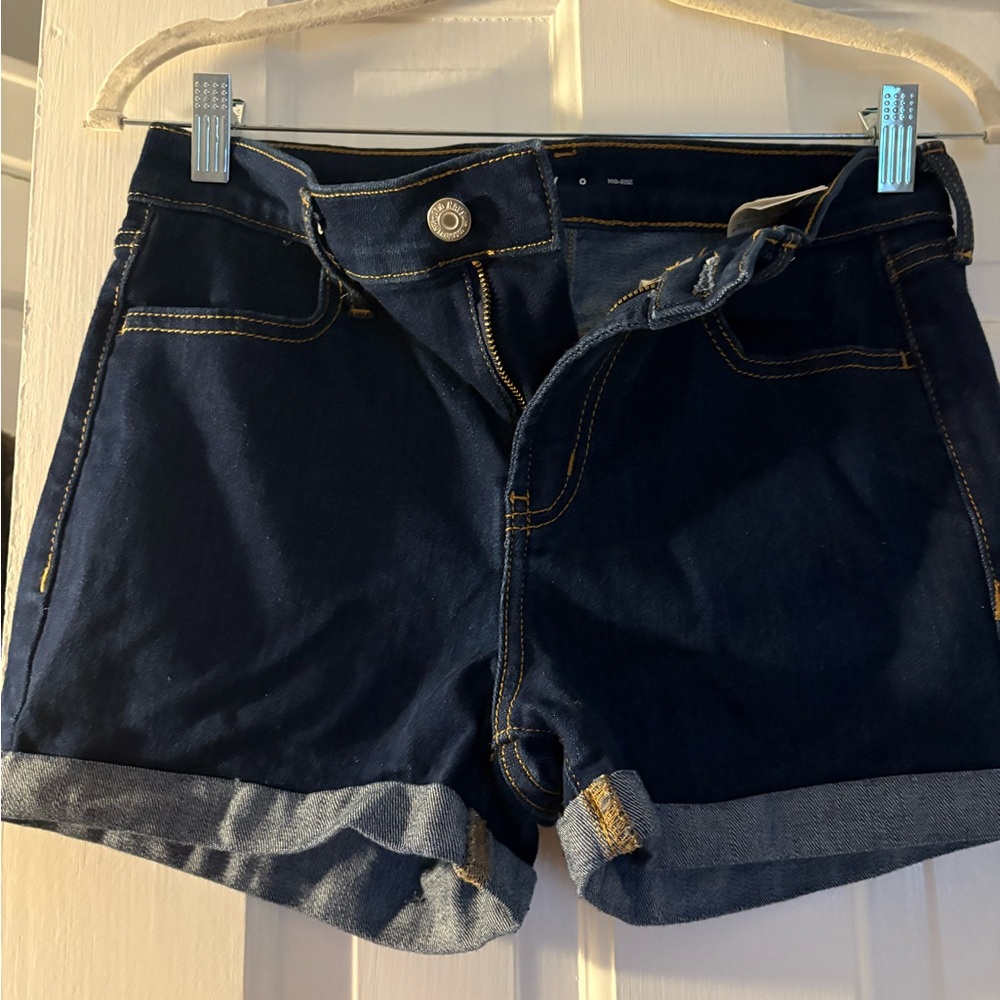 Old Navy Dark Blue Jean Shorts